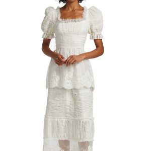 Brock Collection Tyler Silk Georgette Dress